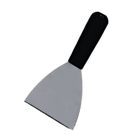 Obracečka, špachtle nerez Š 8cm rukojeť UH-ABS